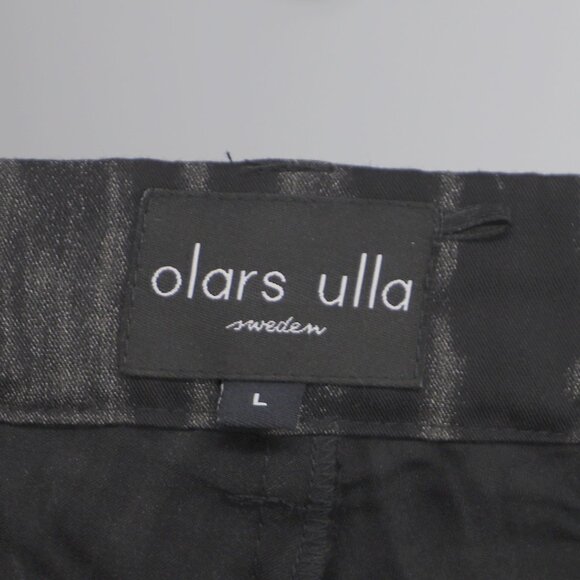 OLARS ULLA Ruched Pants in Gray & Black Sustainable Durable Functional Size L - Picture 9 of 10